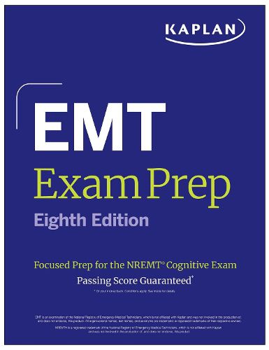 Cover image for EMT Exam Prep, Eighth Edition: Focused Prep for the NREMT Cognitive Exam + One Full Length Practice Test