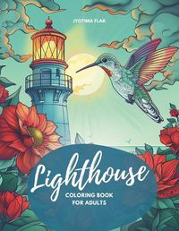 Cover image for Lighthouse coloring book for adults