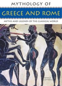 Cover image for Mythology of Greece and Rome