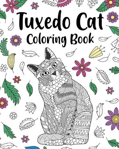 Cover image for Tuxedo Cat Coloring Book