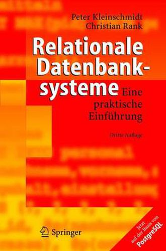 Cover image for Relationale Datenbanksysteme: Eine Praktische Einfuhrung