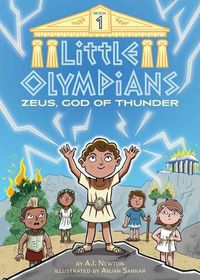 Cover image for Little Olympians 1: Zeus, God of Thunder