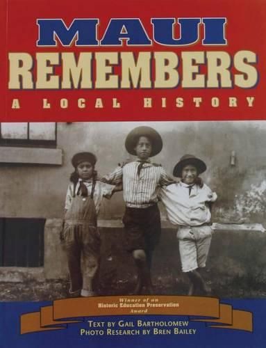 Cover image for Maui Remembers: A Local History