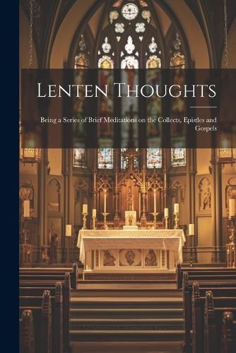 Lenten Thoughts