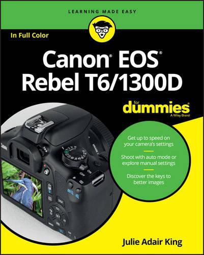 Cover image for Canon EOS Rebel T6/1300D For Dummies