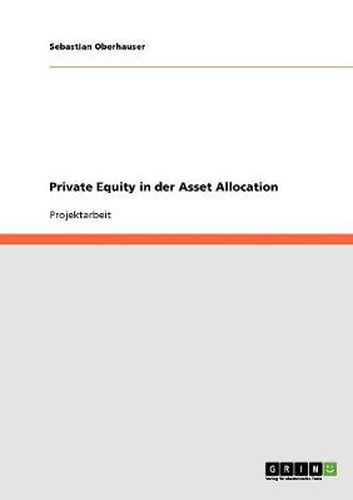 Cover image for Private Equity in der Asset Allocation