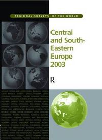 Cover image for Central and South-Eastern Europe 2003