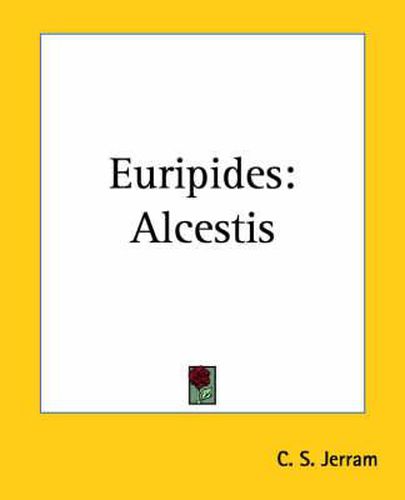 Cover image for Euripides: Alcestis