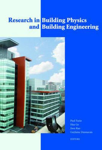 Cover image for Research in Building Physics and Building Engineering: 3rd International Conference in Building Physics (Montreal, Canada, 27-31 August 2006)