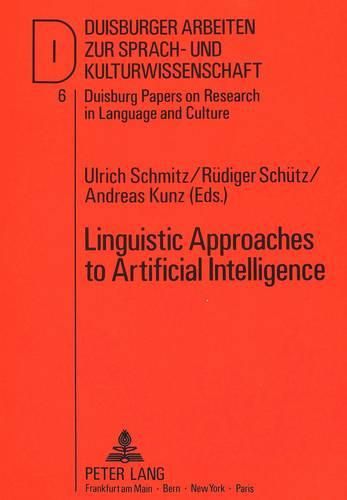 Cover image for Linguistic Approaches to Artificial Intelligence