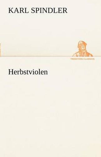 Cover image for Herbstviolen