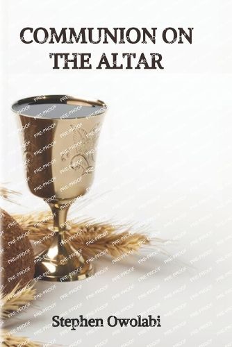 Cover image for Communion on the altar