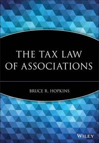 Cover image for The Tax Law of Associations