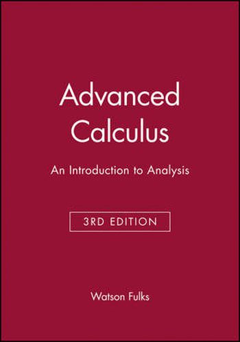 Cover image for Advanced Calculus: An Introduction to Analysis