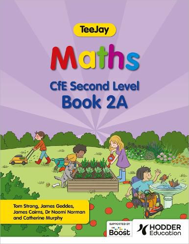 Cover image for TeeJay Maths CfE Second Level Book 2A Second Edition