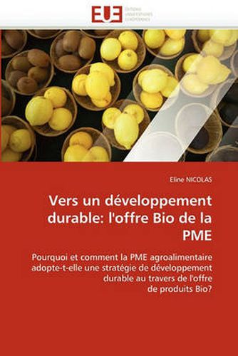 Cover image for Vers Un Developpement Durable: L'Offre Bio de La Pme