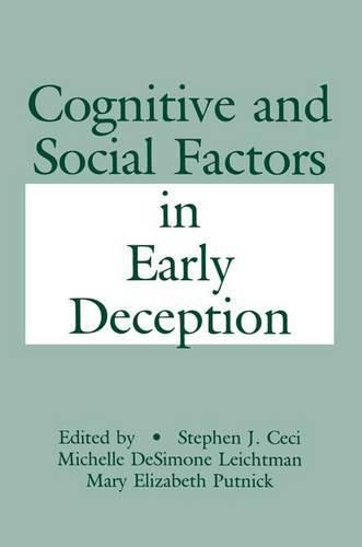 Cover image for Cognitive and Social Factors in Early Deception