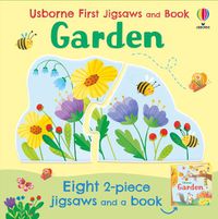 Cover image for Usborne First Jigsaws And Book: Garden