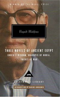 Cover image for Mahfouz Trilogy Three Novels of Ancient Egypt