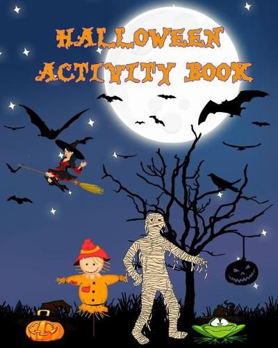 Cover image for Halloween Activity Book