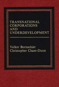 Cover image for Transnational Corporations and Underdevelopment.