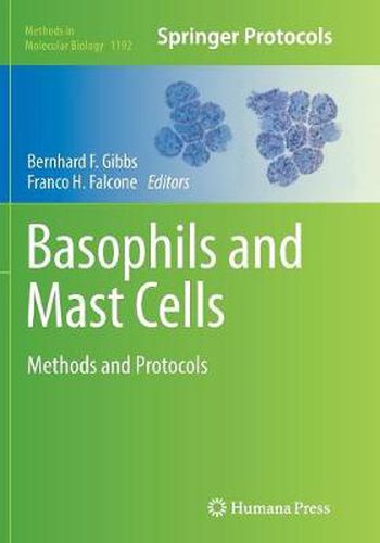 Cover image for Basophils and Mast Cells: Methods and Protocols