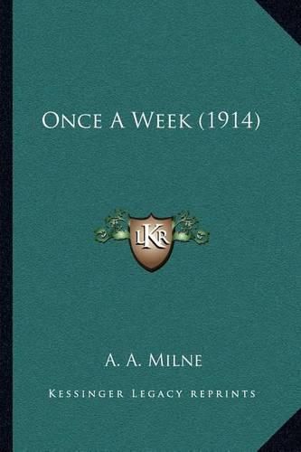 Cover image for Once a Week (1914)