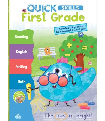 Cover image for Quick Skills First Grade Workbook