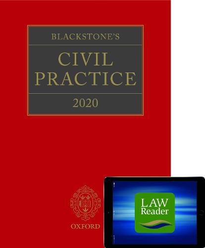 Cover image for Blackstone's Civil Practice 2020: Digital Pack