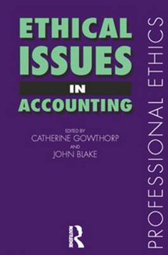 Cover image for Ethical Issues in Accounting