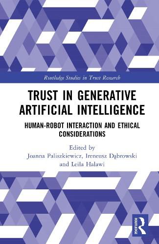 Trust in Generative Artificial Intelligence