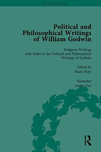 Cover image for Political and Philosophical Writings of William Godwin: Religious Writings with Index to the Political and Philosophical Writings of Godwin