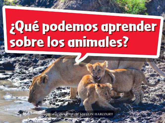 Cover image for Book 009: ?Que Podemos Aprender Sobre Los Animales?: Leveled Reader, Extra Support Grade K