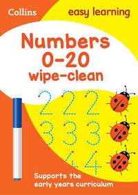 Cover image for Numbers 0-20 Age 3-5 Wipe Clean Activity Book: Ideal for Home Learning