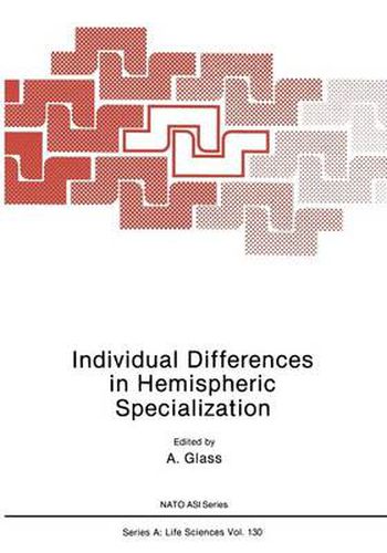 Cover image for Individual Differences in Hemispheric Specialization