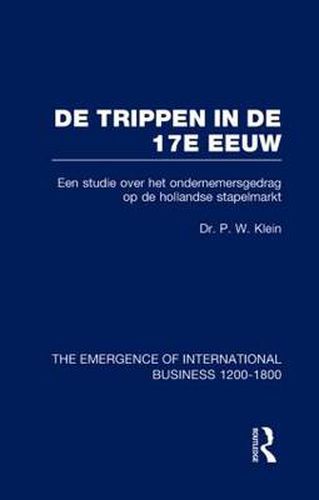 Cover image for De Trippen In De 17e Eeuw   V7