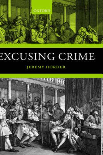 Cover image for Excusing Crime