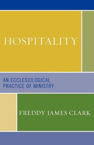 Cover image for Hospitality: An Ecclesiological Practice of Ministry