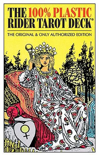 100% Plastic Rider Tarot Deck,the