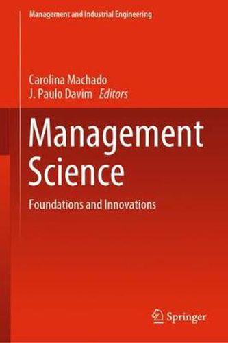 Cover image for Management Science: Foundations and Innovations