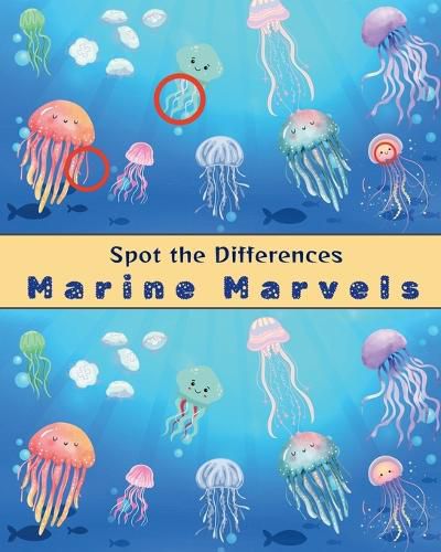 Cover image for Spot the Differences Marine Marvels