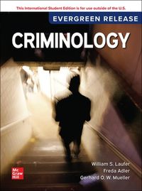 Cover image for Criminology ISE