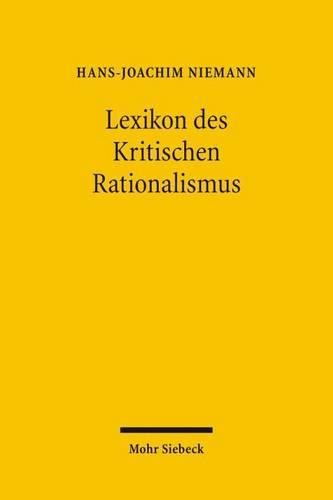 Cover image for Lexikon des Kritischen Rationalismus