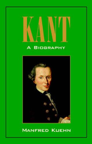 Cover image for Kant: A Biography