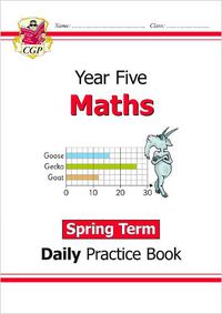 Cover image for KS2 Maths Daily Practice Book: Year 5 - Spring Term