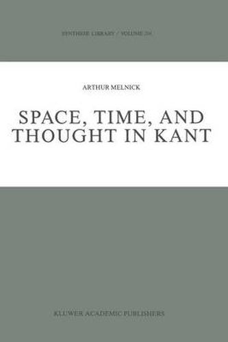 Cover image for Space, Time, and Thought in Kant