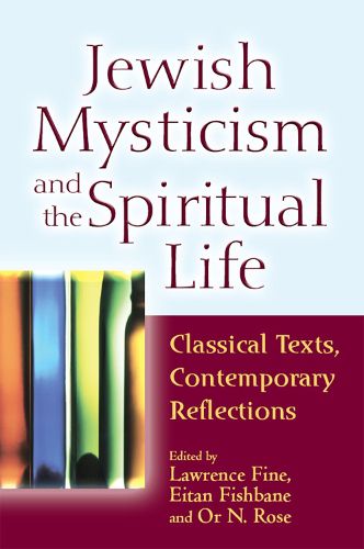 Cover image for Jewish Mysticism and the Spiritual Life: Classical Texts, Contemporary Reflections