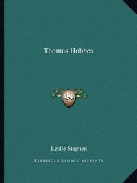 Cover image for Thomas Hobbes