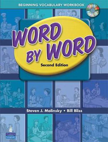 Cover image for Word by Word Picture Dictionary Beginning Vocabulary Workbook