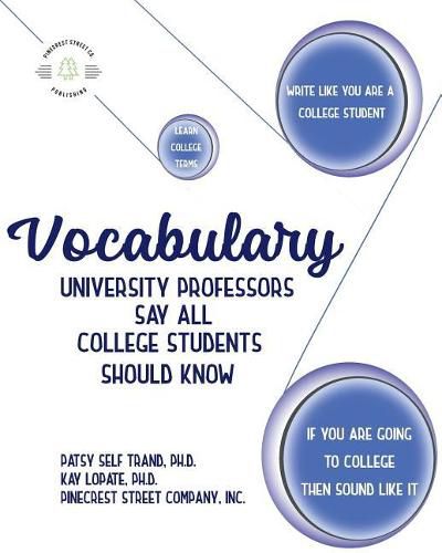 Cover image for Vocabulary University Professors Say All College Students Should Know